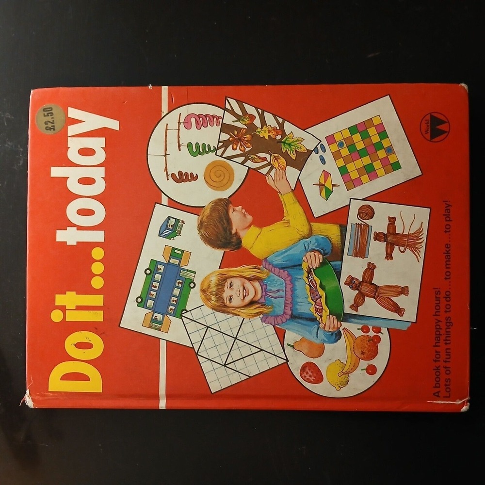 Do It Today. Children's Annual Activity Book. Printed in Belgium